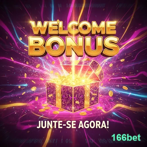 Imagem promocional do 166bet destacando bônus especial, perfeito para quem busca vantagens no site 166bet.