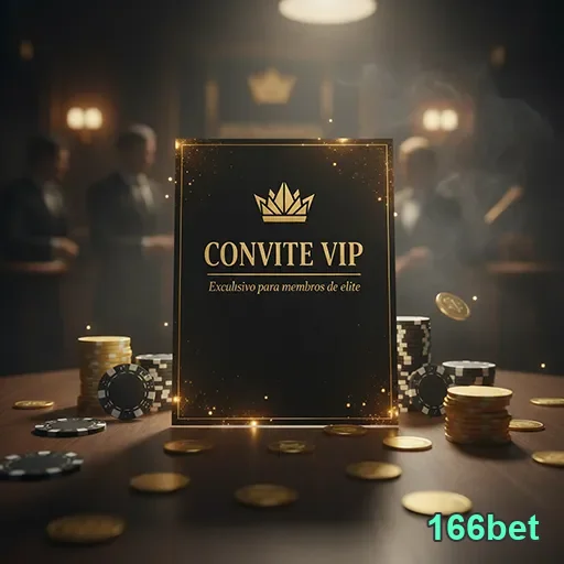Imagem promocional do 166bet destacando vantagens VIP e apostas, representando o site 166bet.